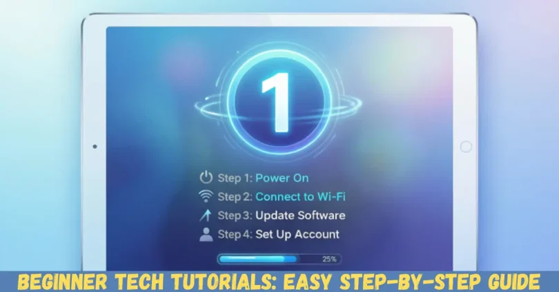 beginner tech tutorials easy step-by-step guide