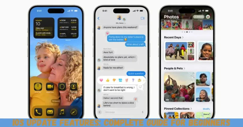 ios update features complete guide for beginners