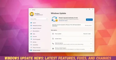 windows update news latest features, fixes, and changes